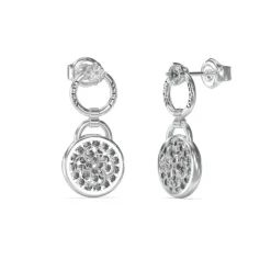 Boucles d'oreilles Guess Bijoux JUBE03130JWRH - DREAMING GUESS Acier Argent