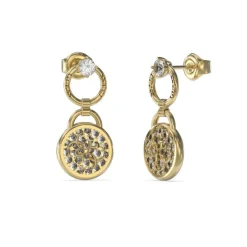 Boucles d'oreilles Guess Bijoux JUBE03130JWYG - DREAMING GUESS Acier Doré