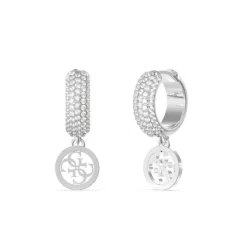 Boucles d'oreilles Guess Bijoux JUBE03301JWRH - Acier Argenté