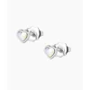 Boucles d'oreilles Les Interchangeables - A59177 Boucles d'oreilles Coeur Argent