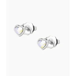 Boucles d'oreilles Les Interchangeables - A59177 Boucles d'oreilles Coeur Argent