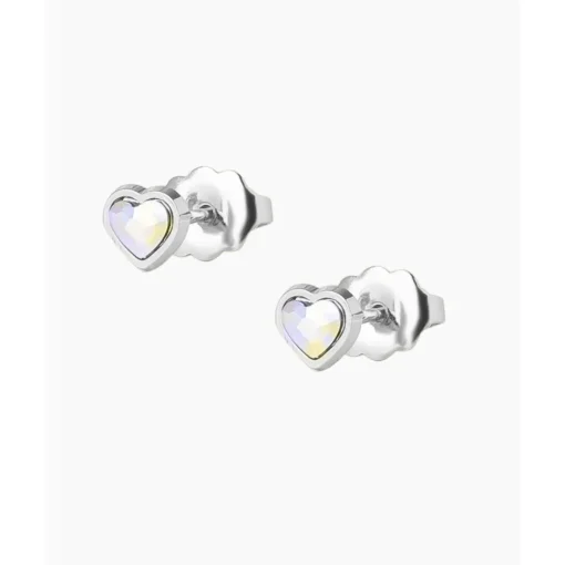 Boucles d'oreilles Les Interchangeables - A59177 Boucles d'oreilles Coeur Argent