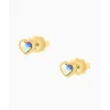 Boucles d'oreilles Les Interchangeables - A59175 Boucles d'oreilles Coeur Bleu