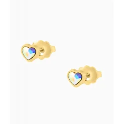Boucles d'oreilles Les Interchangeables - A59175 Boucles d'oreilles Coeur Bleu