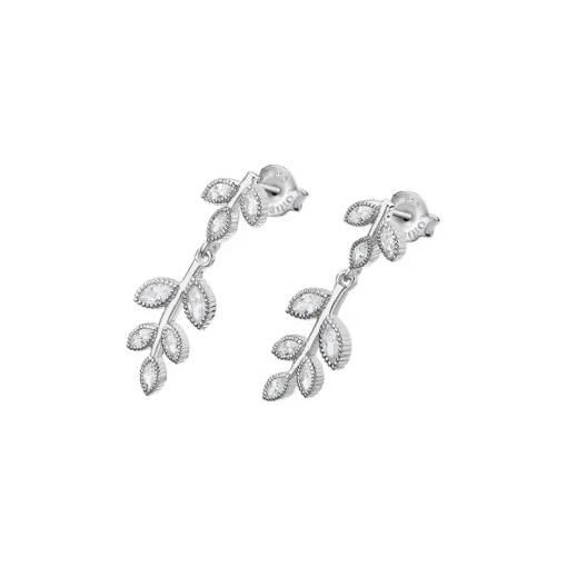 Boucles d'oreilles Lotus Silver Pure Essentiel LP1783-4-1 - Boucles d'oreilles Argent Feuilles
