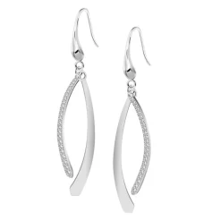 Boucles d'oreilles Lotus Silver Glam - LP3691-4-1