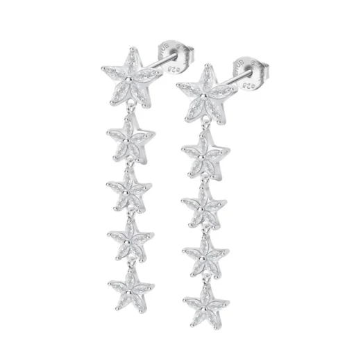 Boucles d'oreilles Lotus Silver Glam - LP3798-4-1