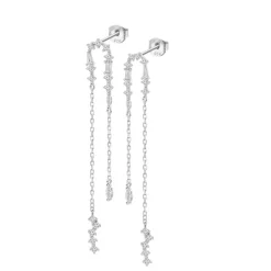 Boucles d'oreilles Lotus Silver Glam - LP3799-4-1