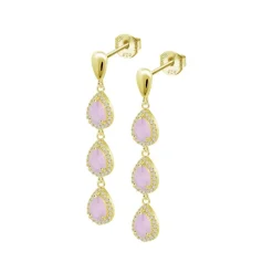 Boucles d'oreilles Lotus Silver Colors - LP3794-4-4