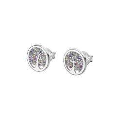 Boucles d'oreilles Lotus Silver TREE OF LIFE LP1890-4-1 - Boucles d'oreilles TREE OF LIFE Argent