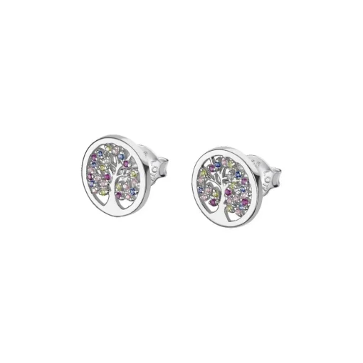 Boucles d'oreilles Lotus Silver TREE OF LIFE LP1890-4-1 - Boucles d'oreilles TREE OF LIFE Argent