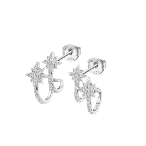 Boucles d'oreilles Lotus Silver Trendy - LP3837-4-1