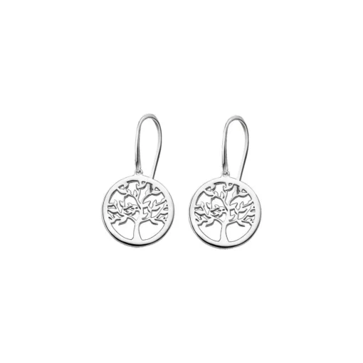 Boucles d'oreilles Lotus Silver TREE OF LIFE LP1641-4-1 - Boucles d'oreilles TREE OF LIFE Argent