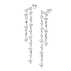 Boucles d'oreilles Lotus Silver Glam - LP3802-4-1