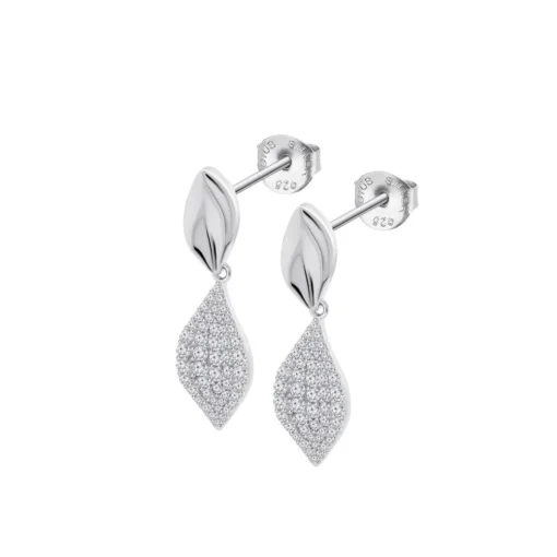 Boucles d'oreilles Lotus Silver Glam - LP3843-4-1