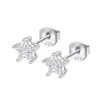 Boucles d'oreilles Lotus Silver Essentials - LP3834-4-1
