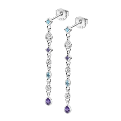 Boucles d'oreilles Lotus Silver Colors - LP3734-4-4