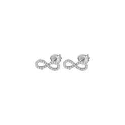 Boucles d'oreilles Lotus Silver Trendy LP1253-4-1 - Boucles d'oreilles Argent Infini Serti