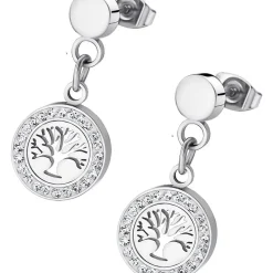Boucles d'oreilles Lotus Style Rainbow LS1869-4-1 - RAINBOW Acier Argenté Femme
