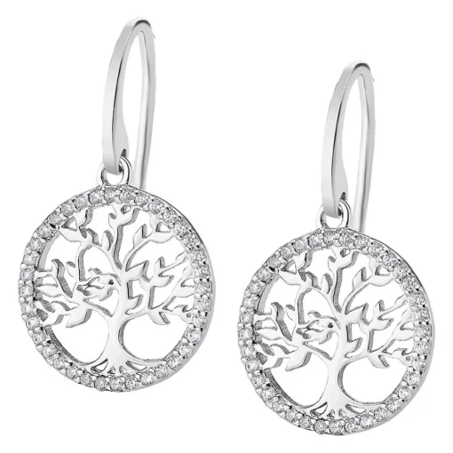 Boucles d'oreilles Lotus Silver TREE OF LIFE LP1746-4-1 - Boucles d'oreilles TREE OF LIFE Argent