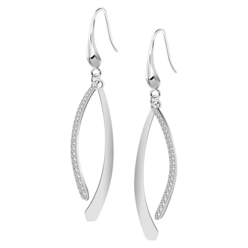 Boucles d'oreilles Lotus Silver Glam - LP3691-4-1