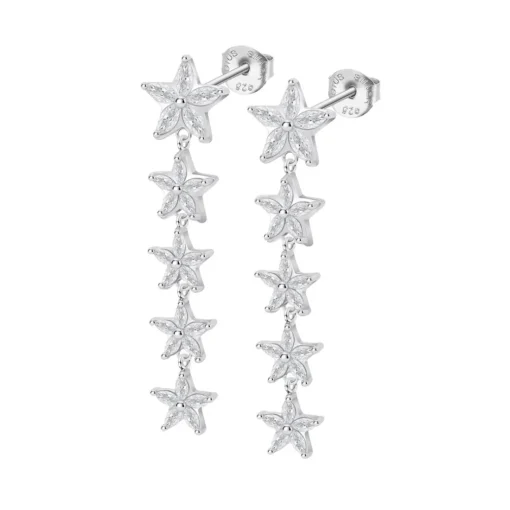 Boucles d'oreilles Lotus Silver Glam - LP3798-4-1