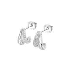 Boucles d'oreilles Lotus Silver Beyond Classics - LP3846-4-1