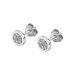 Boucles d'oreilles Lotus Silver LP1712-4/1 - dame pure essential Argent
