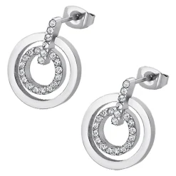 Boucles d'oreilles Lotus Style Bijoux BLISS LS1868-4-1 - Boucles d'oreilles BLISS Acier