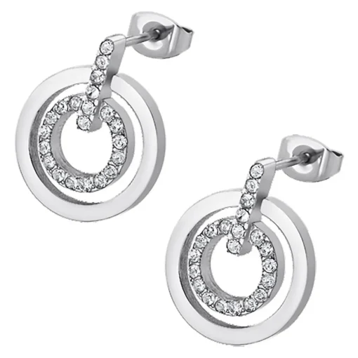Boucles d'oreilles Lotus Style Bijoux BLISS LS1868-4-1 - Boucles d'oreilles BLISS Acier