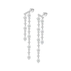 Boucles d'oreilles Lotus Silver Glam - LP3802-4-1