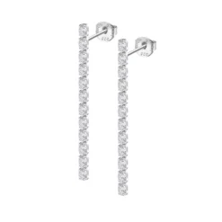 Boucles d'oreilles Lotus Silver Glam - LP3805-4-1