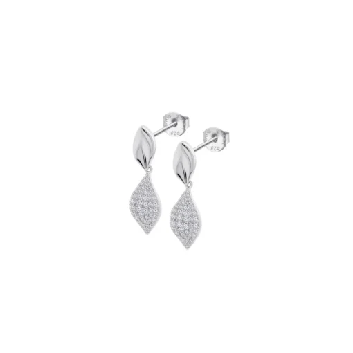 Boucles d'oreilles Lotus Silver Glam - LP3843-4-1