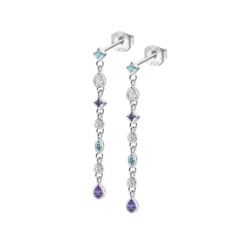 Boucles d'oreilles Lotus Silver Colors - LP3734-4-4