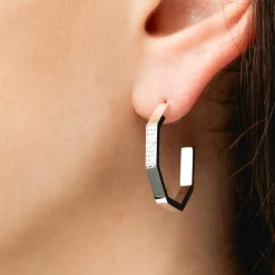 Boucles d'oreilles Lotus Style Bijoux Urban Woman - LS2358-4-1 Acier