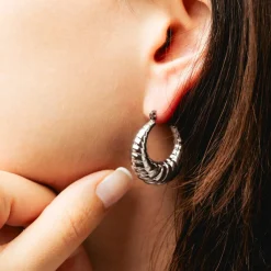 Boucles d'oreilles Lotus Style Bijoux Urban Woman - LS2345-4-1 Acier