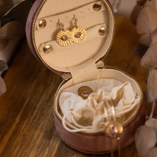 Boucles d'oreilles Luna BES22595-AME Kosma Paris – Doré