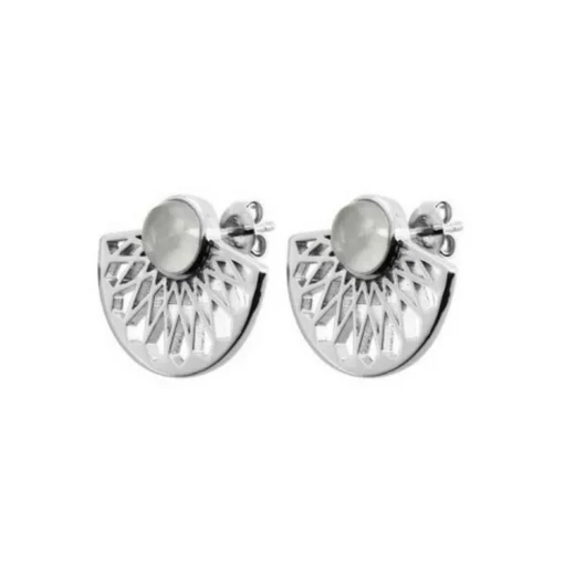 Boucles d'oreilles Mia Argenté & Pierre De Lune