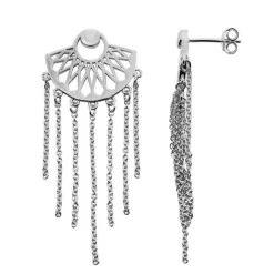 Boucles d'oreilles Mia Argenté