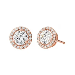 Boucles d'oreilles Michael Kors MKC1035AN791 - Doré Rose Pierres Serties