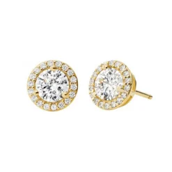 Boucles d'oreilles Michael Kors MKC1035AN710 - STUD EARRINGS Argent Doré
