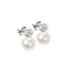 Boucles D'oreilles Morellato Bijoux SANH04 - Boucles D'oreilles Argent Perle
