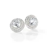 Boucles d'oreilles Morellato SAIW04 - Boucles d'oreilles Puces Argent Cristaux