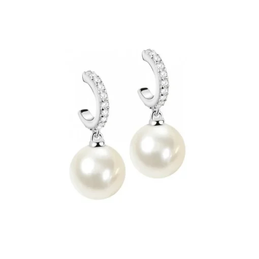 Boucles D'oreilles Morellato Bijoux SANH03 - Boucles D'oreilles Argent Perle