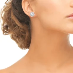 Boucles d'oreilles ornées de Cristaux de Bohème par SoCharm