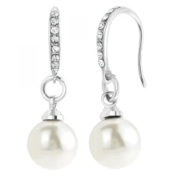 Boucles d'oreilles So Charm Bijoux B2075-CREAM - Mode