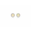 Boucles d'oreilles Stella 2-59-0809 Or Jaune et Or Blanc