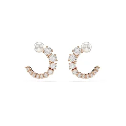 Boucles d'oreilles Swarovski - Matrix  Plaqué Or Rose
