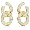 Boucles d'oreilles Swarovski 5663263 Dextera - PE WHI/GOS