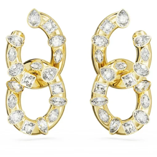 Boucles d'oreilles Swarovski 5663263 Dextera - PE WHI/GOS